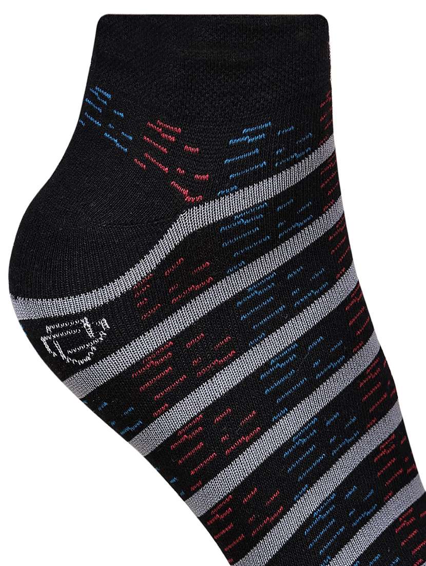 men multi cotton ankle length socks combo - 21587310 -  Standard Image - 4