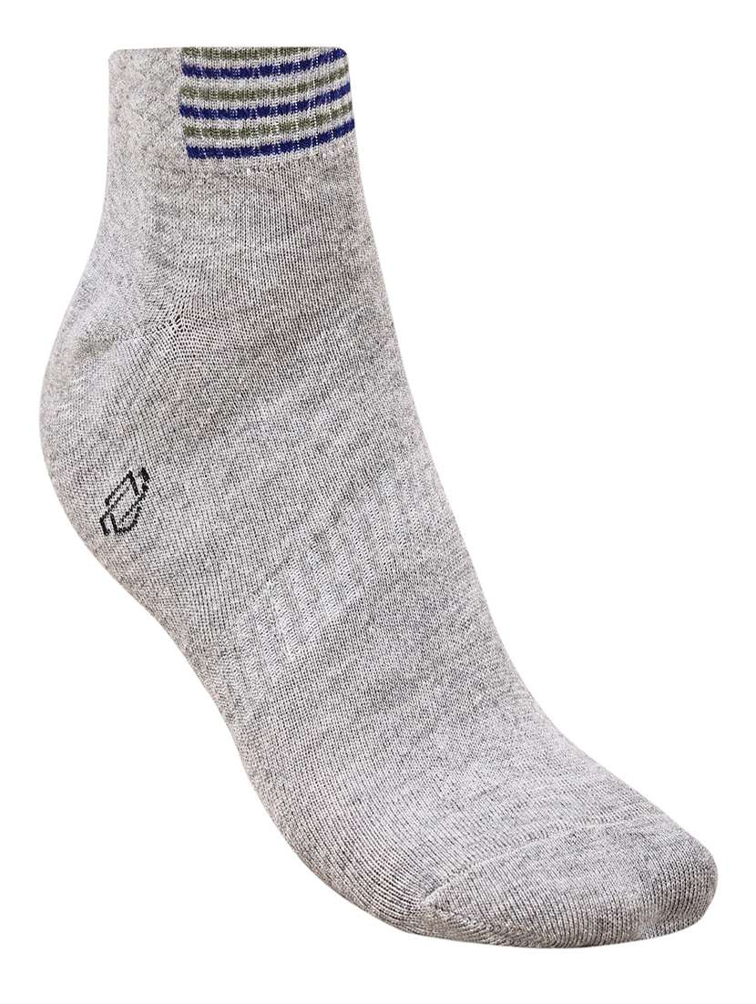 multi colored cotton ankle length sock - 21587354 -  Standard Image - 1