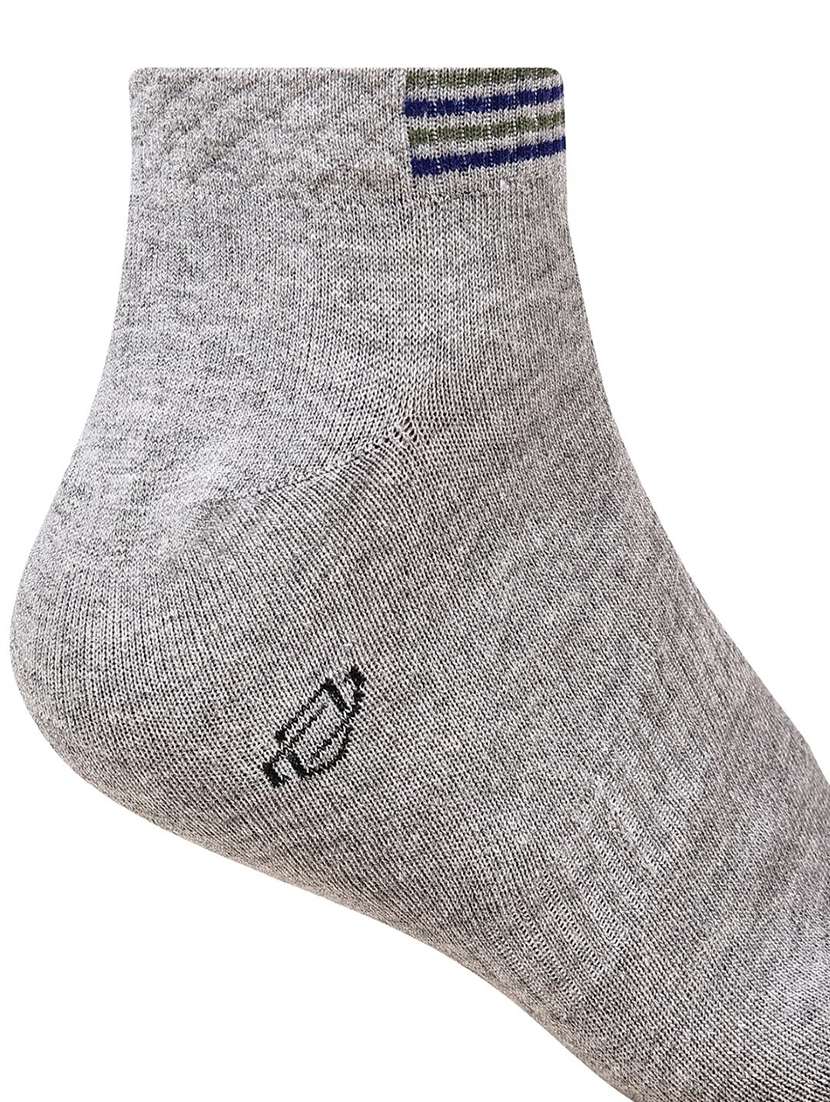 multi colored cotton ankle length sock - 21587354 -  Standard Image - 4