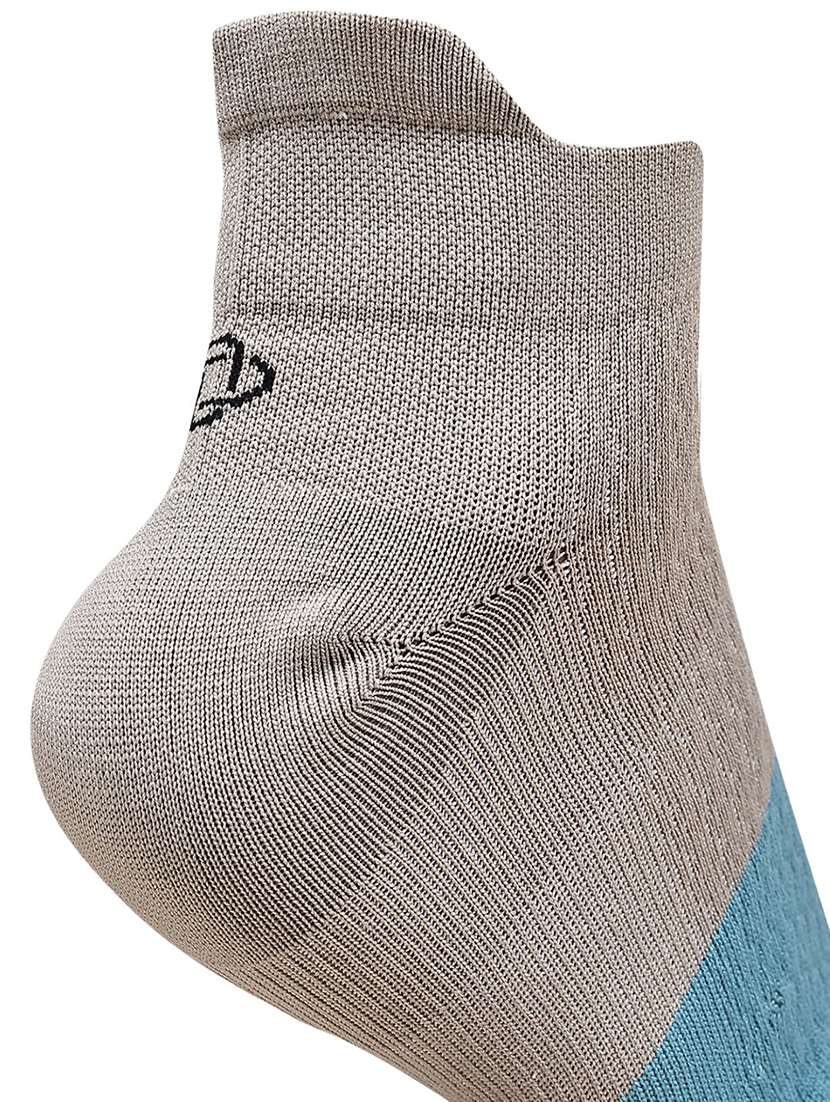 men color block cotton ankle length socks combo - 21587365 -  Standard Image - 4