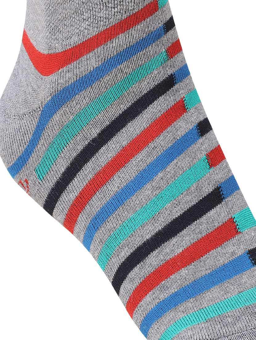 men pack of 3 ankle length socks - 21587407 -  Standard Image - 4