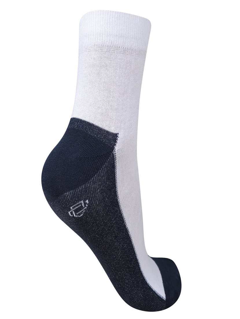 men color block cotton ankle length socks combo - 21587430 -  Standard Image - 1
