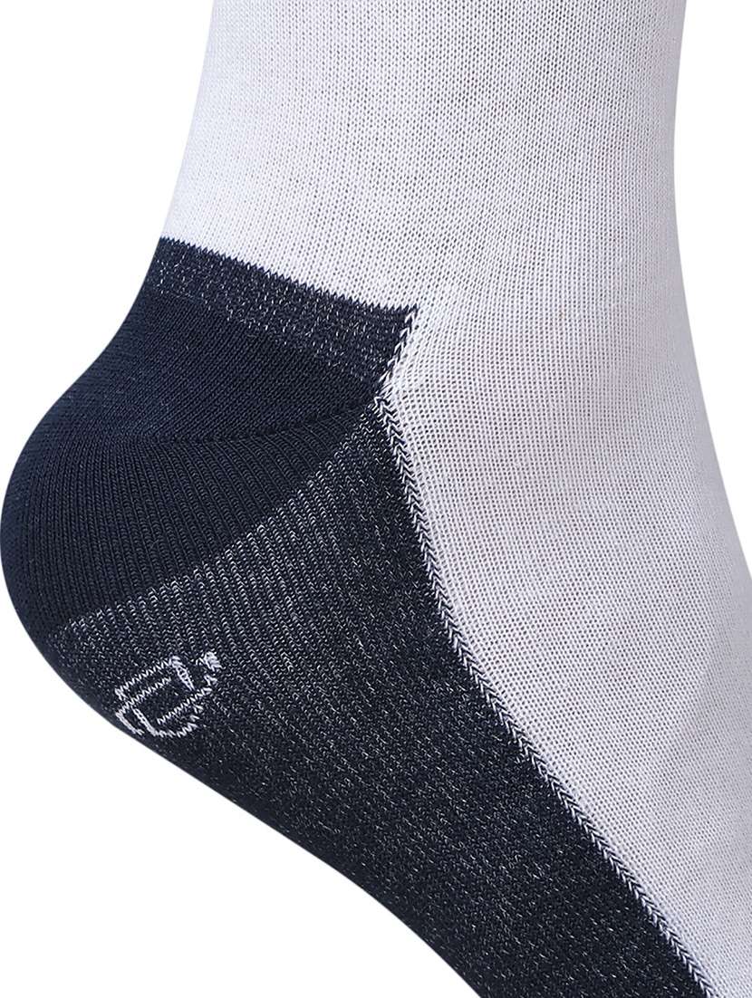 men color block cotton ankle length socks combo - 21587430 -  Standard Image - 4