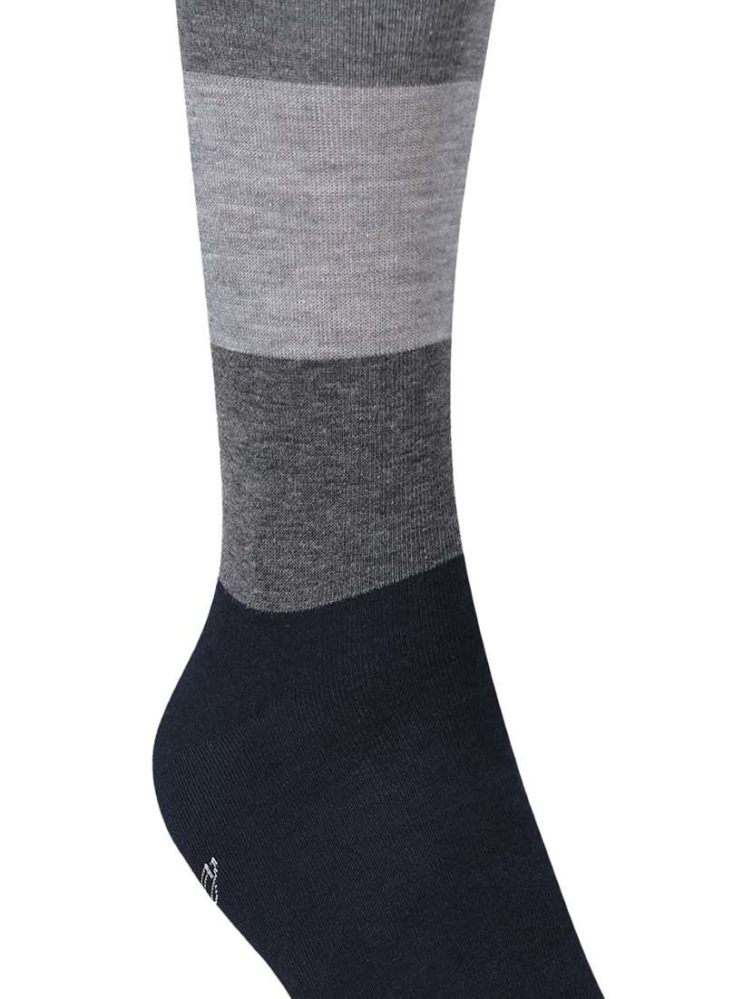 men color block cotton above ankle length socks combo - 21587435 -  Standard Image - 4