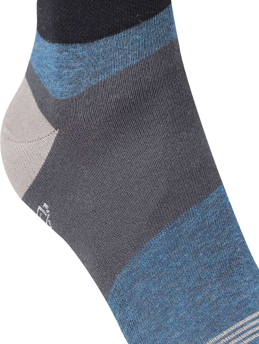 men pack of 3 ankle length socks - 21587465 -  Standard Image - 4