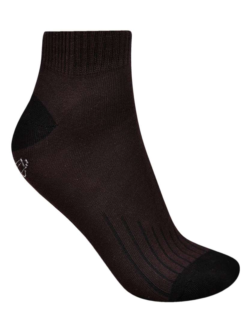 men color block cotton ankle length socks combo - 21587487 -  Standard Image - 1