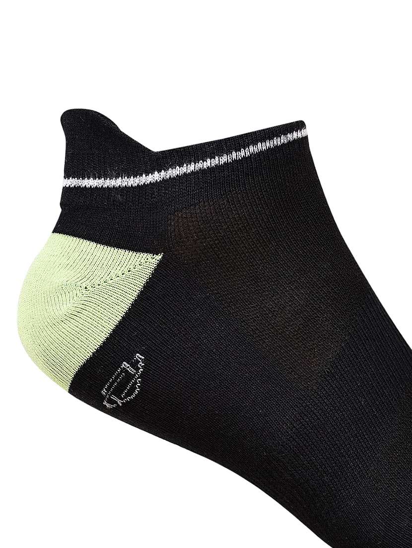 men color block cotton ankle length socks combo - 21587506 -  Standard Image - 4