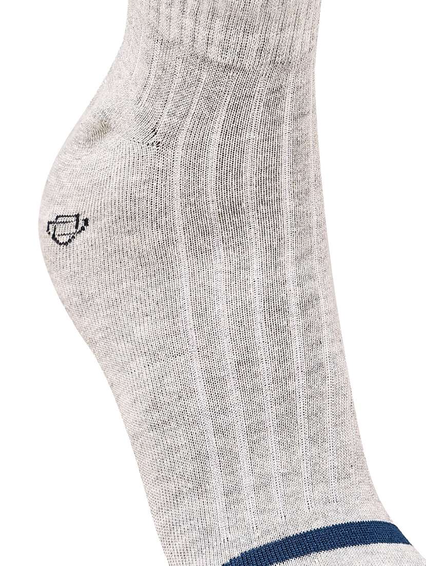 multi colored cotton ankle length sock - 21587548 -  Standard Image - 4