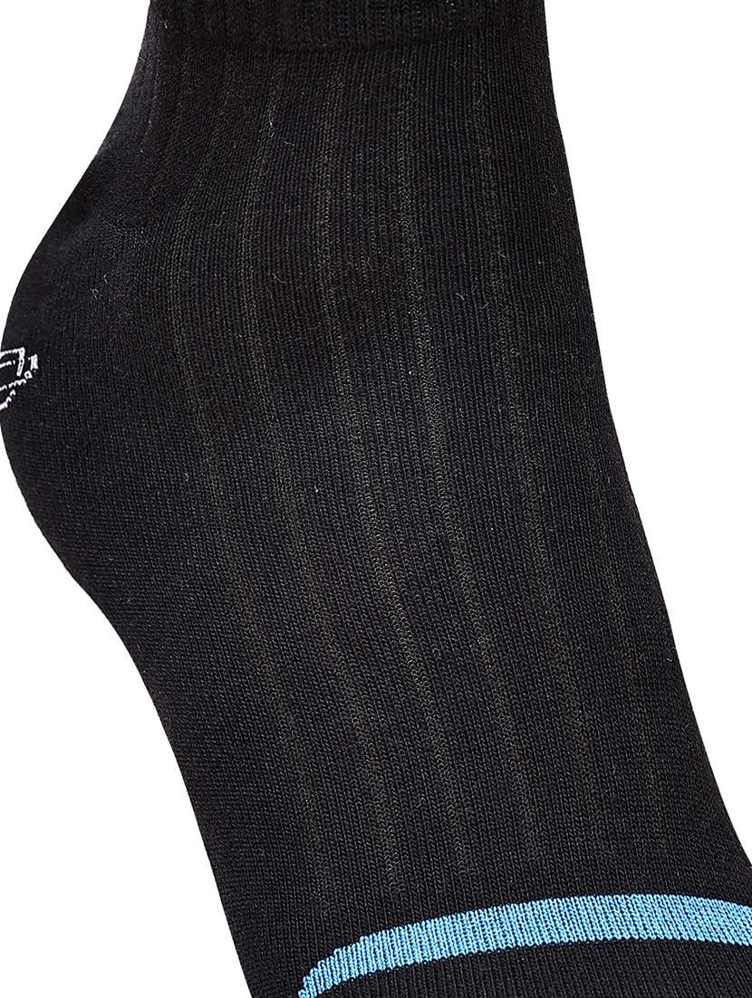 multi colored cotton ankle length sock - 21587550 -  Standard Image - 4