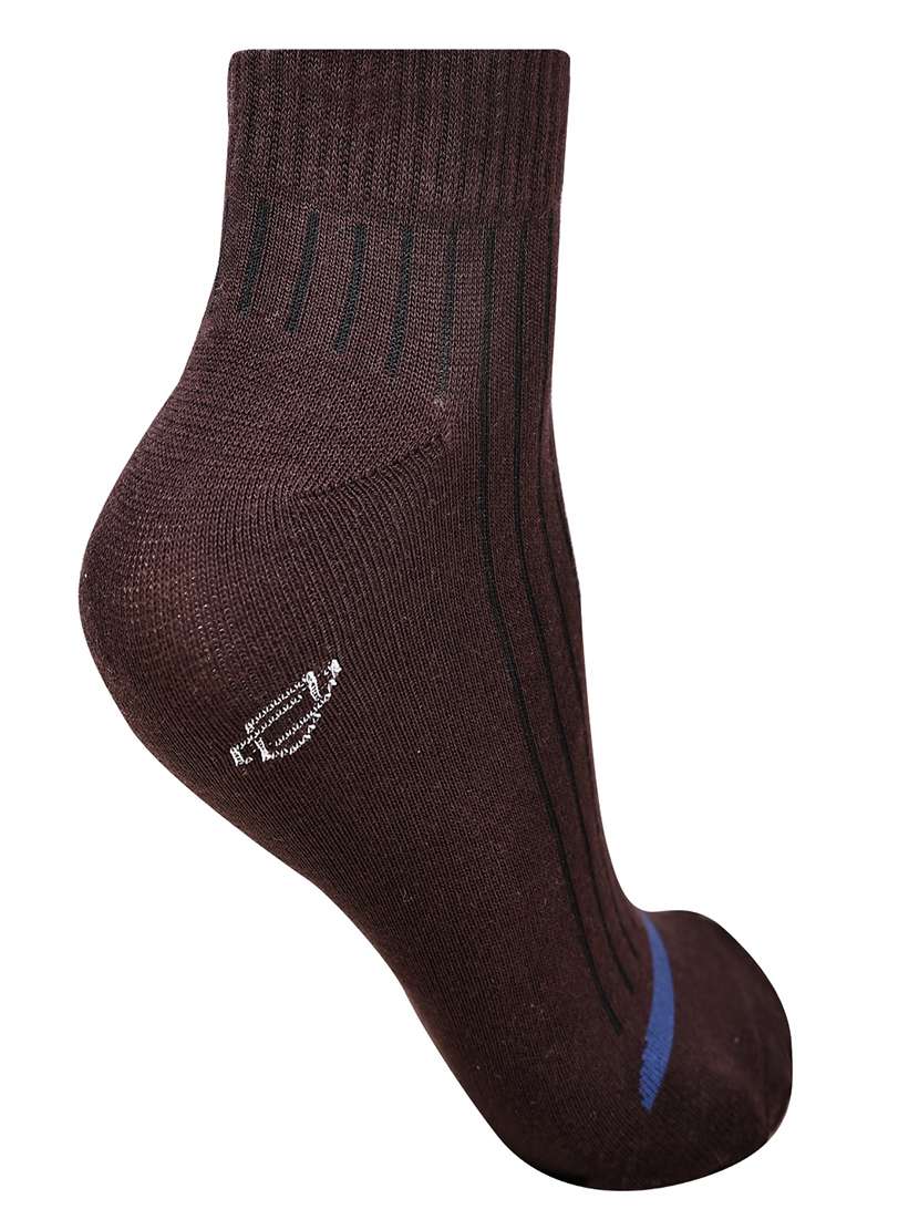multi colored cotton ankle length sock - 21587551 -  Standard Image - 1