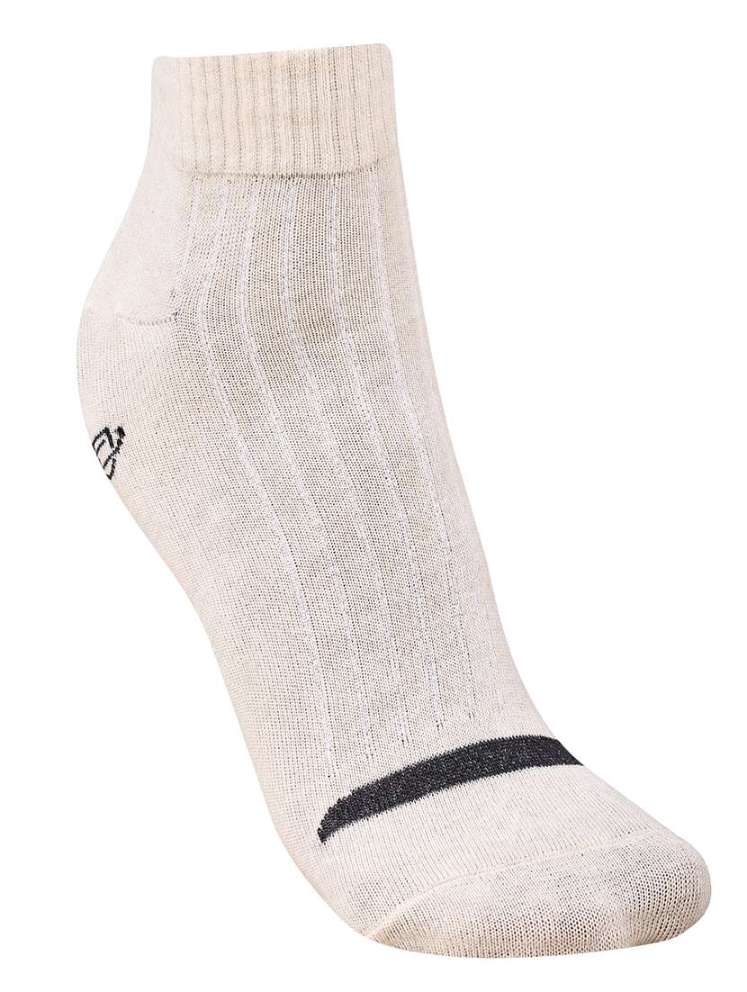 multi colored cotton ankle length sock - 21587556 -  Standard Image - 4