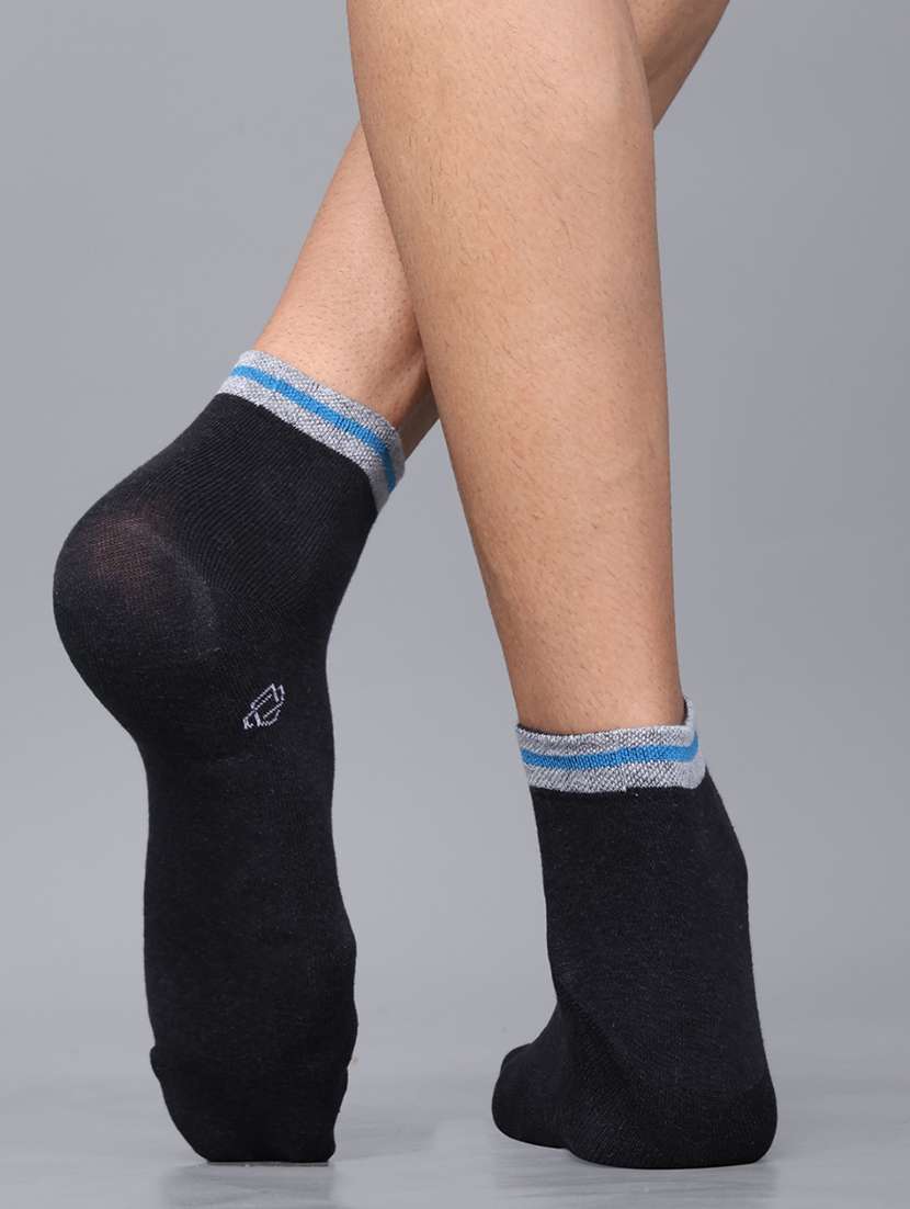 men pack of 3 ankle length sock - 21587563 -  Standard Image - 1