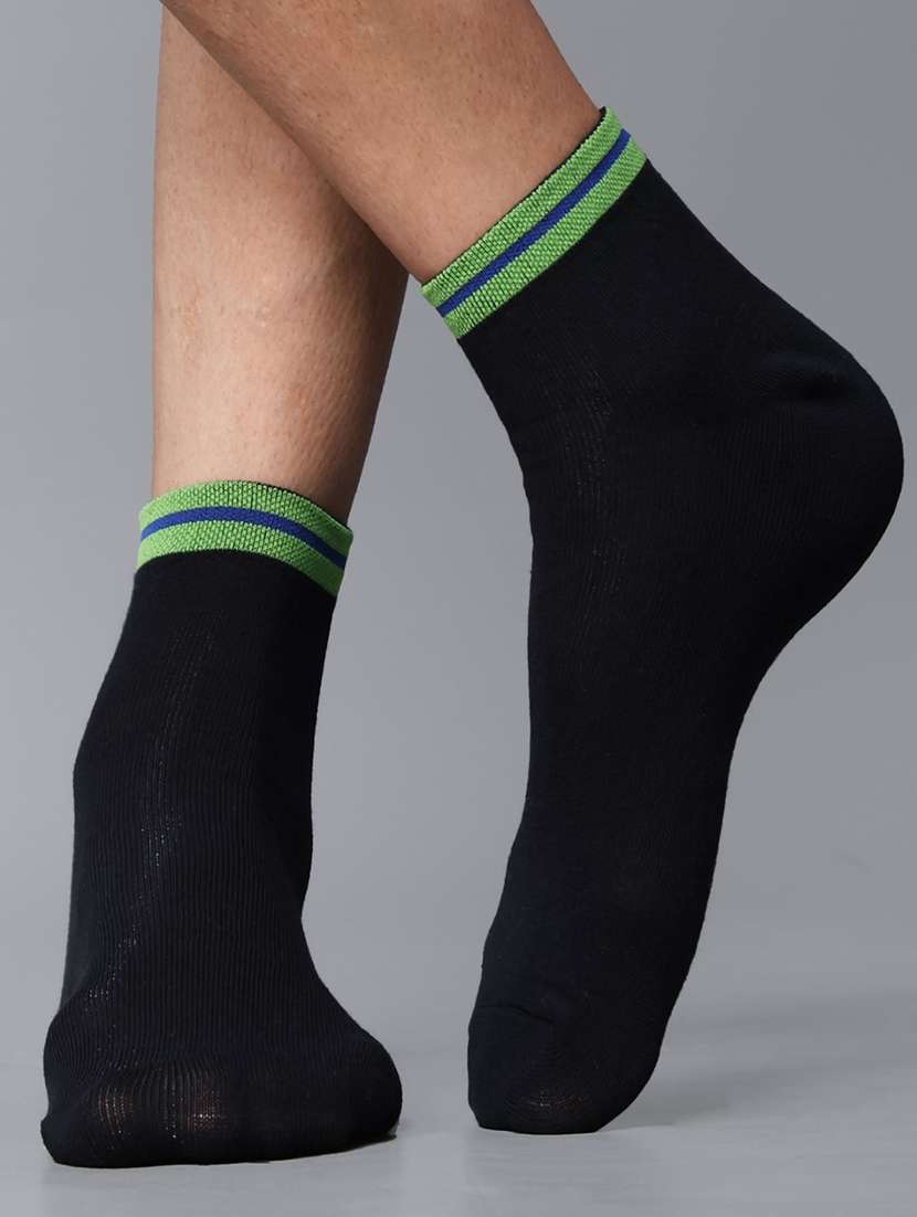 men cotton ankle length socks combo - 21587577 -  Standard Image - 1