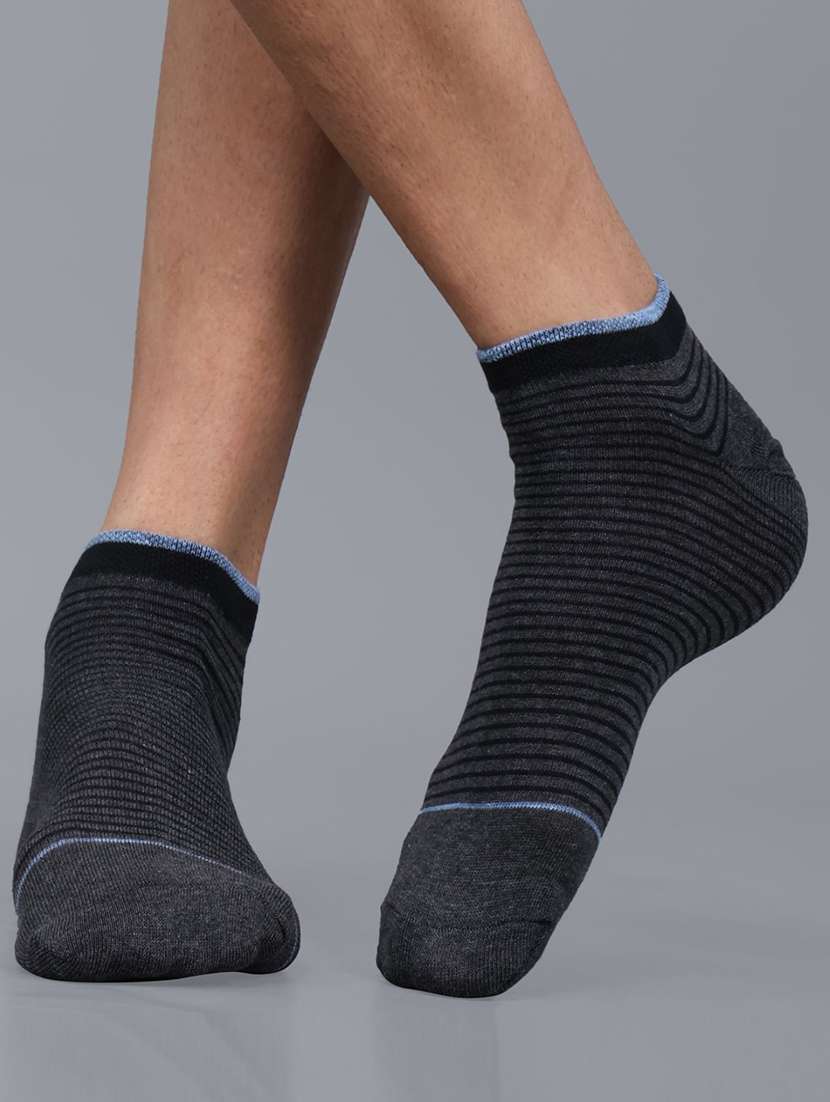 men cotton ankle length socks combo - 21587612 -  Standard Image - 1