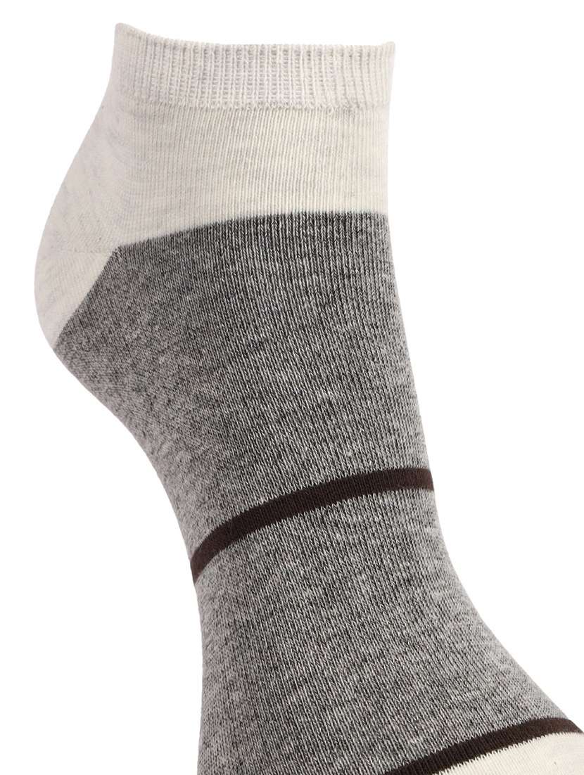 men pack of 3 ankle length sock - 21587642 -  Standard Image - 4