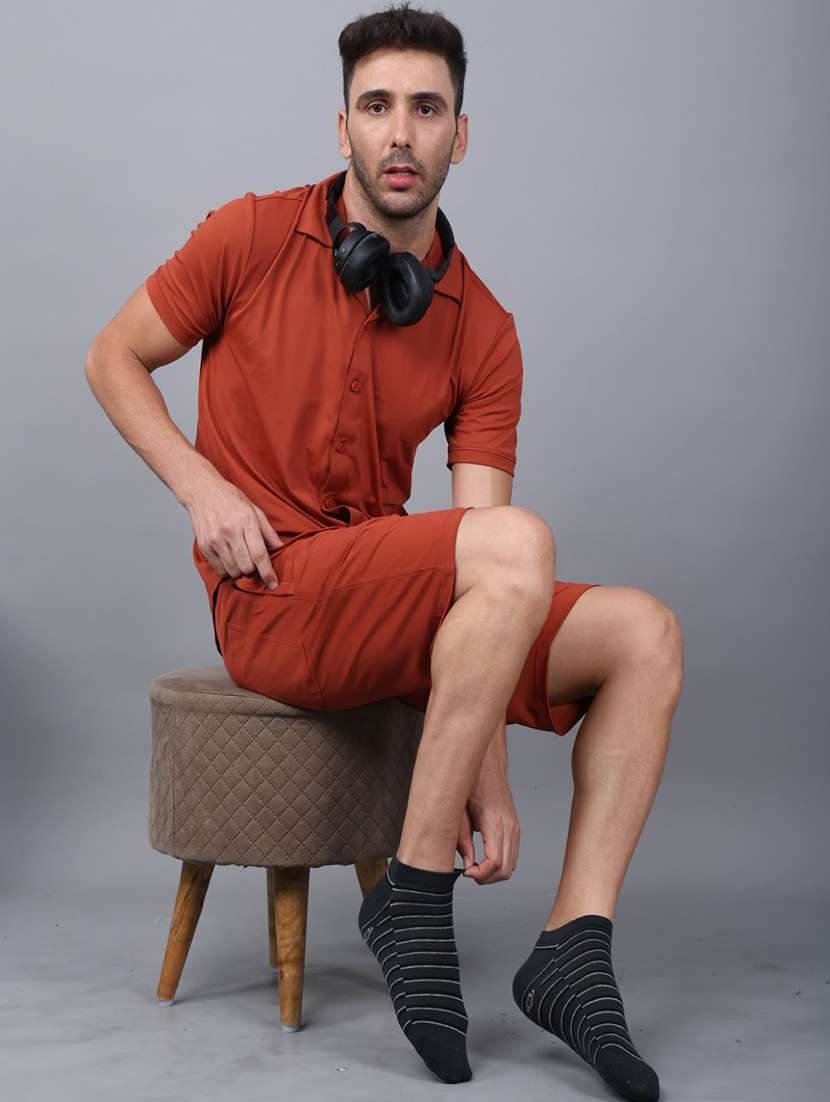 men cotton ankle length socks combo - 21587705 -  Standard Image - 4