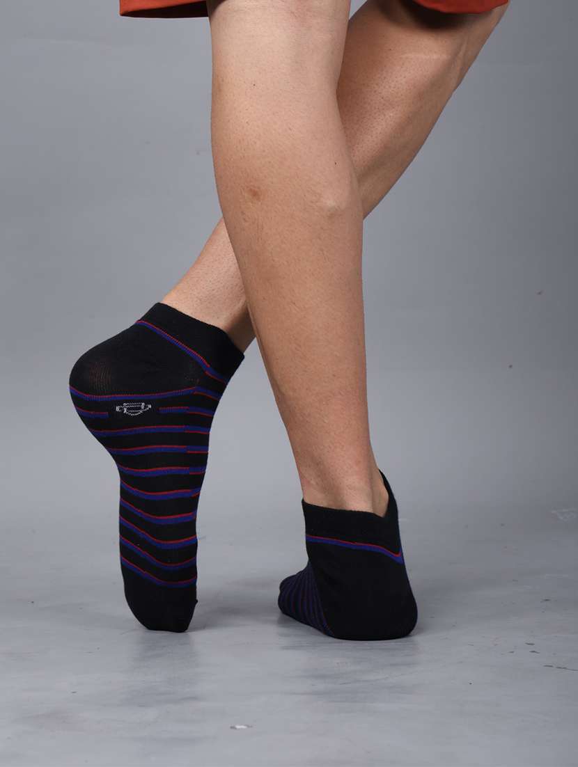 men cotton ankle length socks combo - 21587706 -  Standard Image - 4