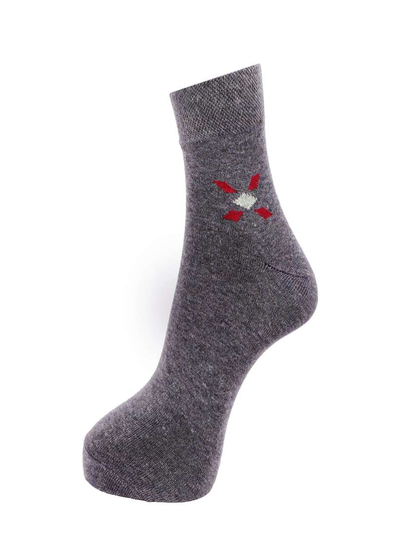 men cotton above ankle length socks combo - 21587723 -  Standard Image - 1