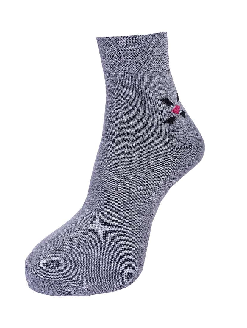 men cotton above ankle length socks combo - 21587726 -  Standard Image - 1