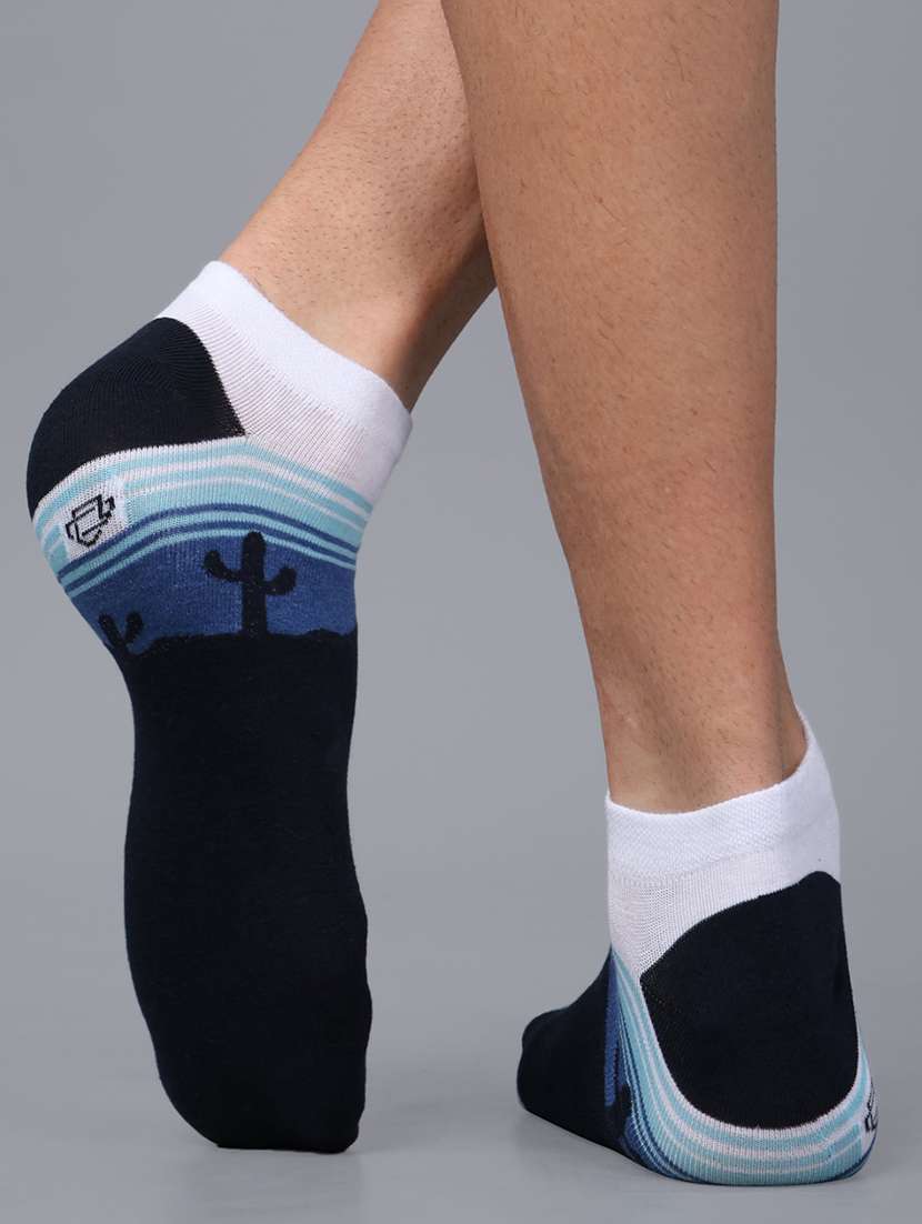 men cotton ankle length socks combo - 21587743 -  Standard Image - 1