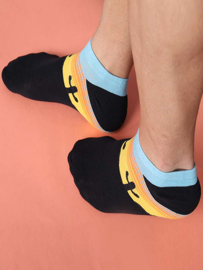 men cotton ankle length socks combo - 21587745 -  Standard Image - 4