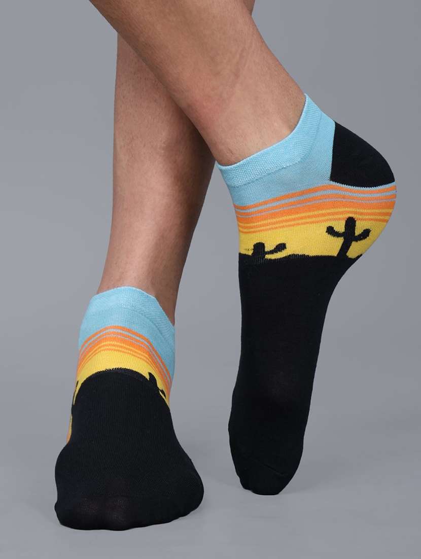 men cotton ankle length socks combo - 21587752 -  Standard Image - 1