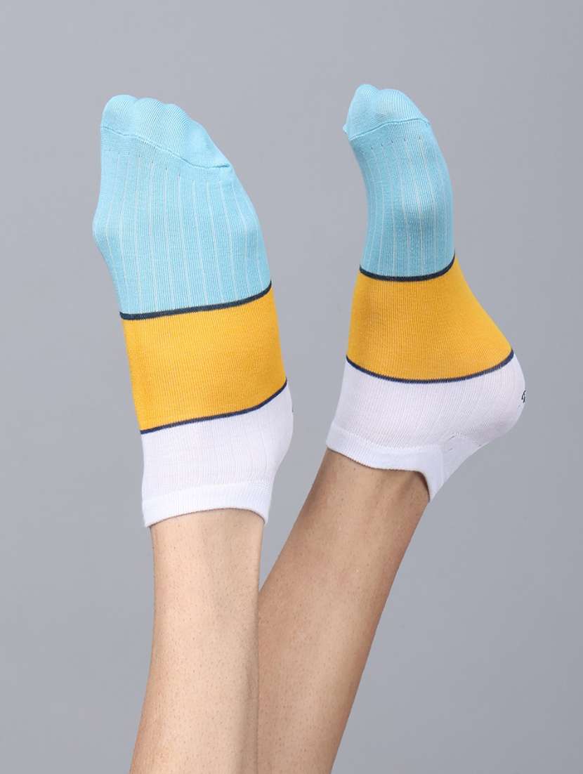 men cotton ankle length socks combo - 21587769 -  Standard Image - 1