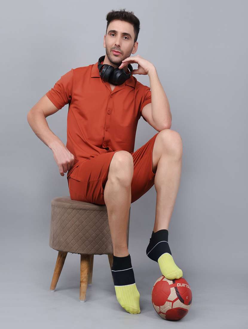 men cotton ankle length socks combo - 21587772 -  Standard Image - 4