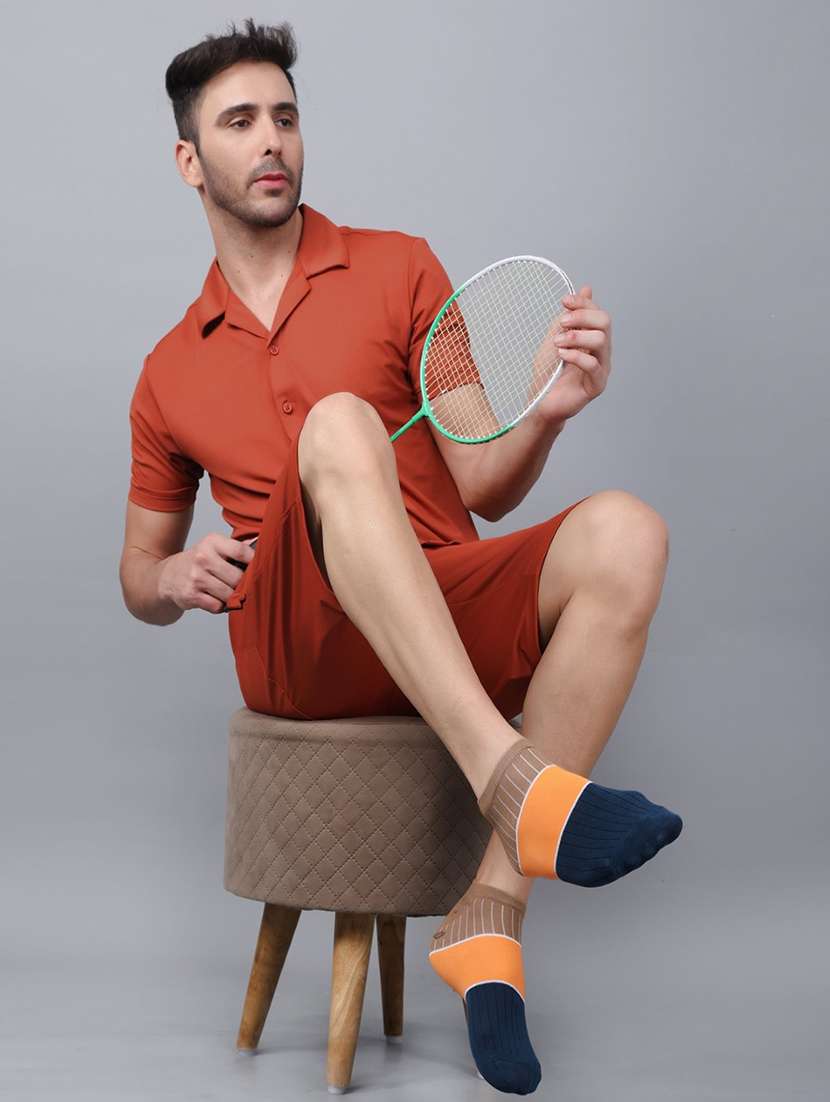 men cotton ankle length socks combo - 21587788 -  Standard Image - 4