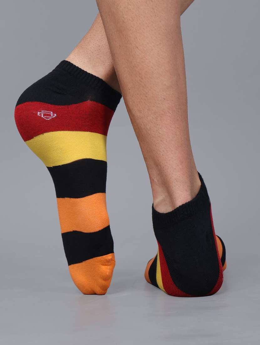 men cotton ankle length socks combo - 21587790 -  Standard Image - 1