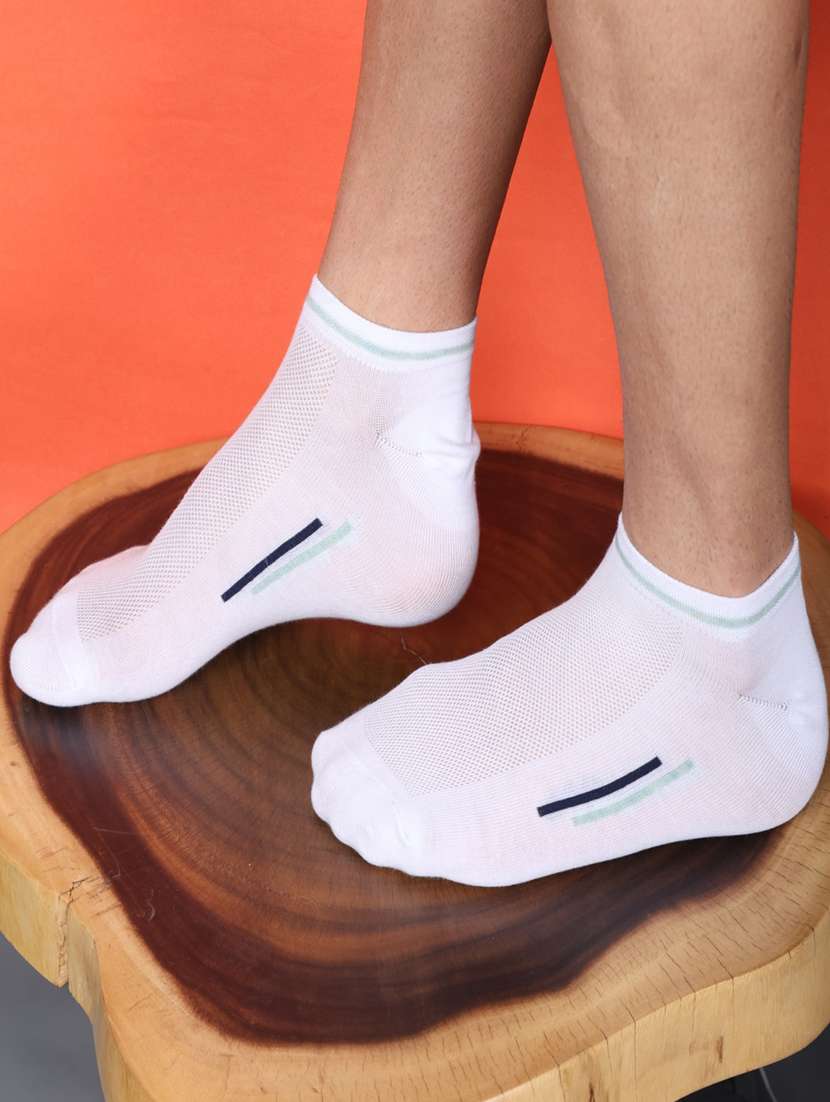 men cotton ankle length socks combo - 21587804 -  Standard Image - 4