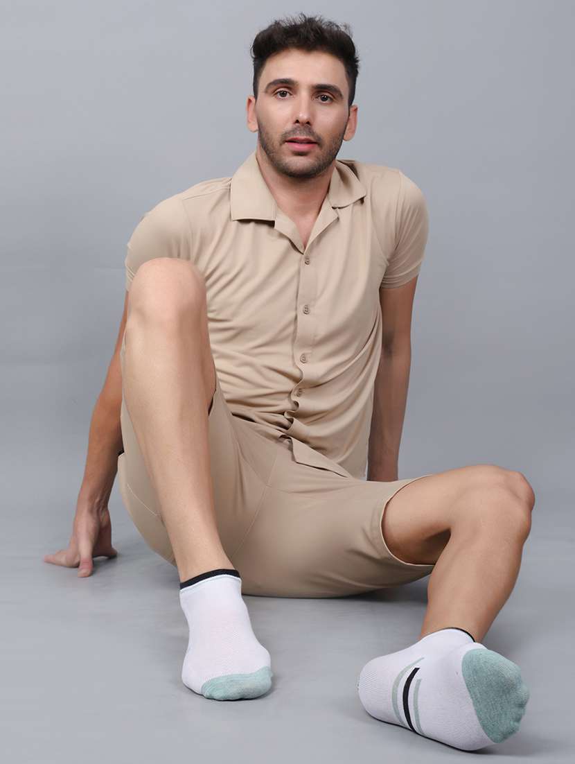 men cotton ankle length socks combo - 21587805 -  Standard Image - 4