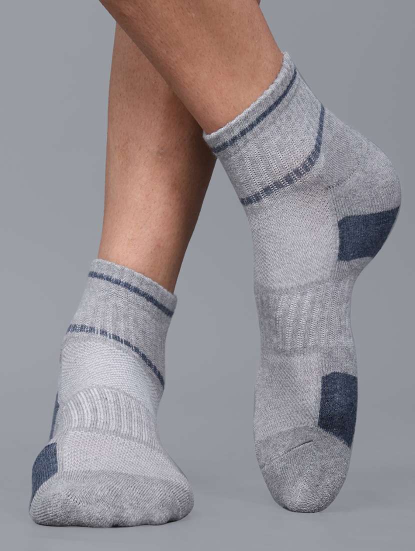 men cotton ankle length socks combo - 21587890 -  Standard Image - 1