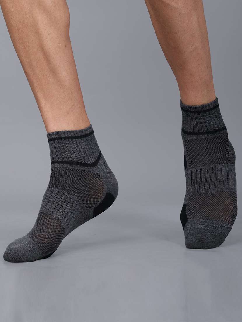 men pack of 3 ankle length sock - 21587892 -  Standard Image - 1