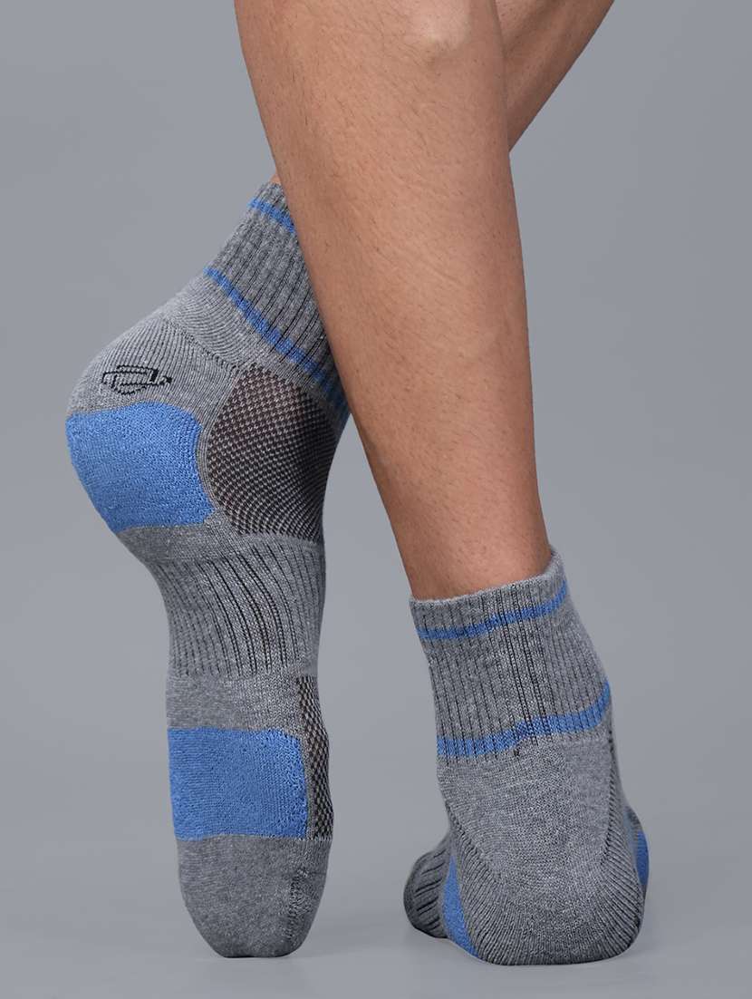 men pack of 3 ankle length sock - 21587898 -  Standard Image - 1