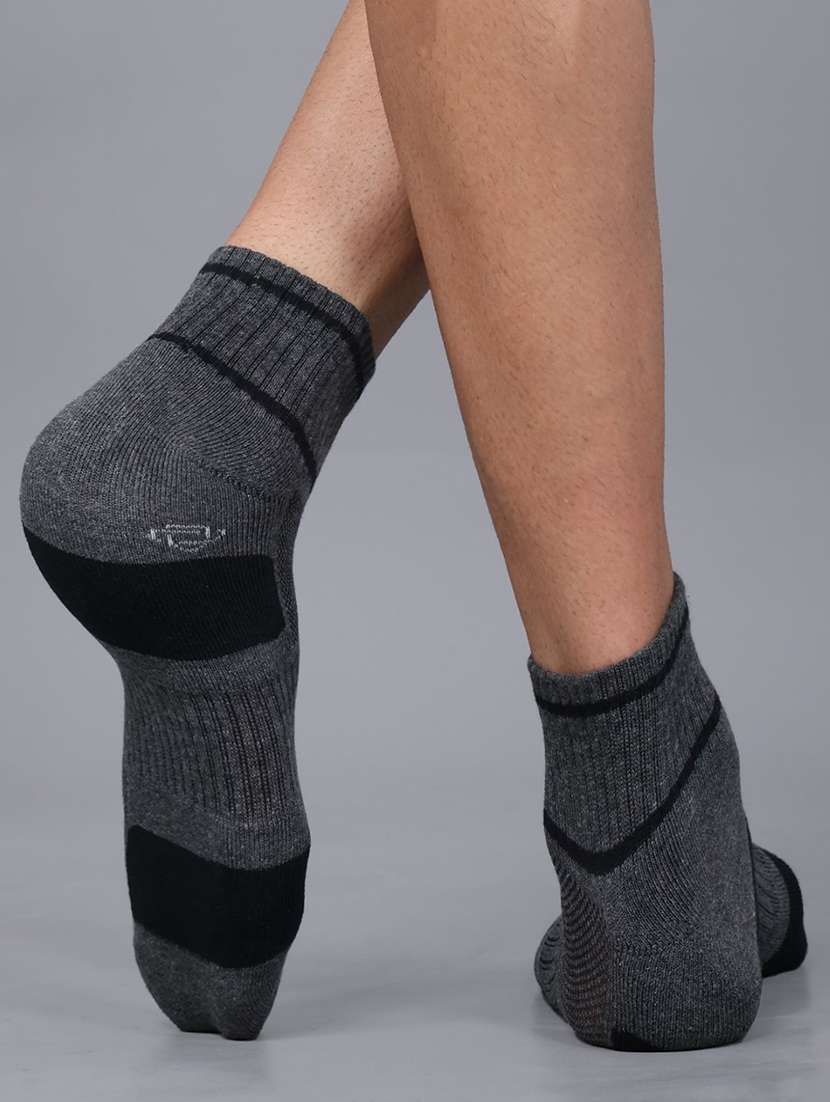 men cotton ankle length socks combo - 21587909 -  Standard Image - 1