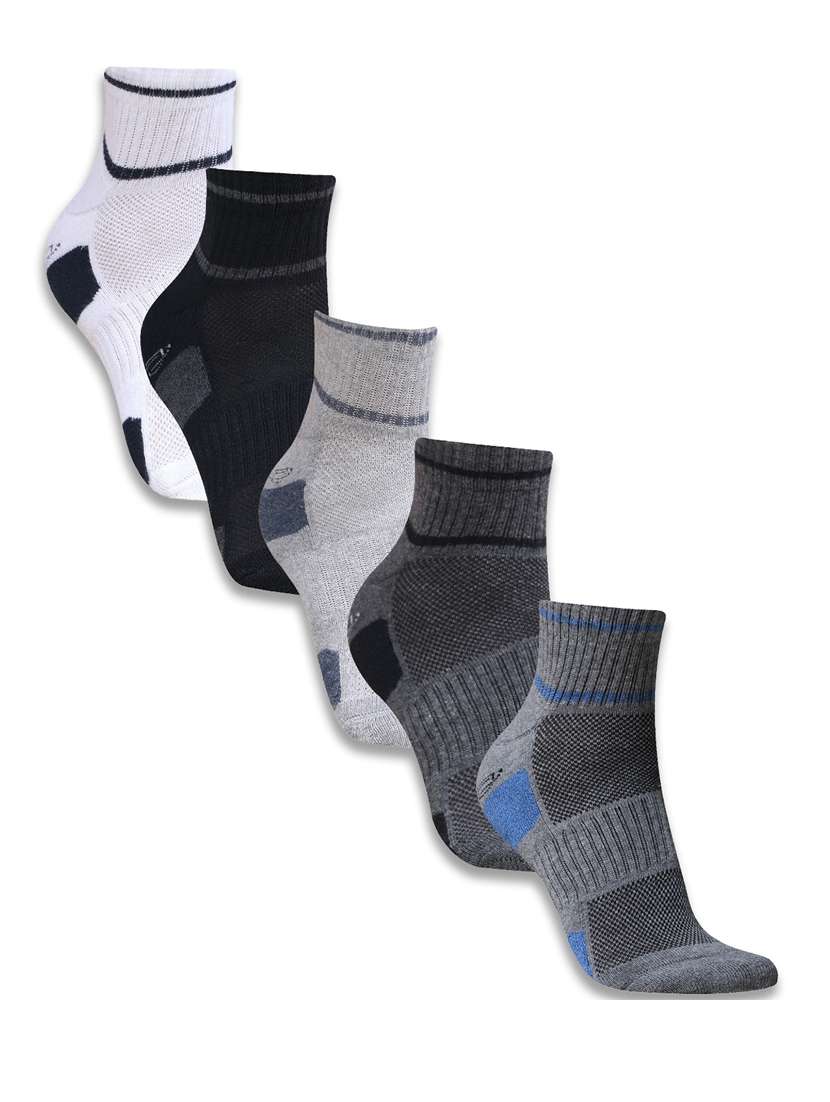 men cotton ankle length socks combo