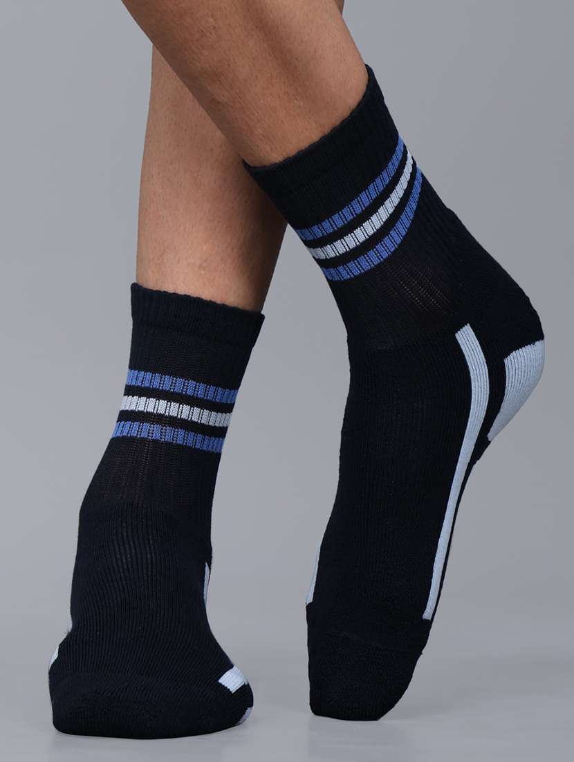 men pack of 3 above ankle length sock - 21587943 -  Standard Image - 1