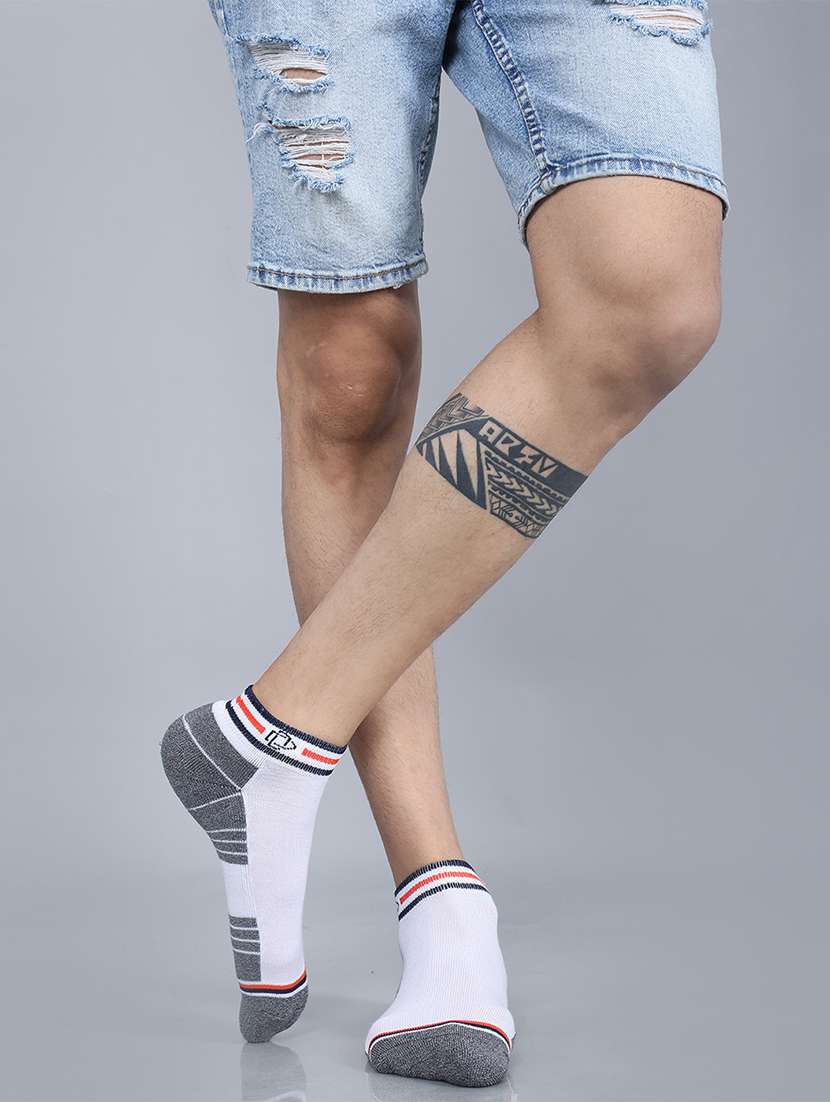 men pack of 3 ankle length sock - 21587963 -  Standard Image - 1