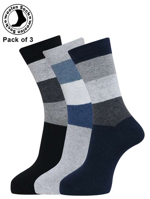 men pack of 3 above ankle length sock - 21588123 -  Standard Image - 0
