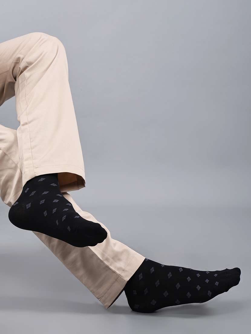 men pack of 2 above ankle length sock - 21588153 -  Standard Image - 4