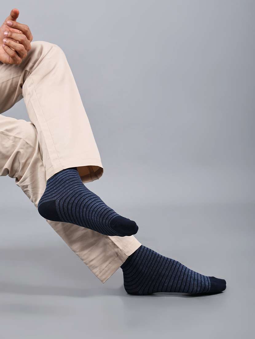 men pack of 3 above ankle length sock - 21588158 -  Standard Image - 4