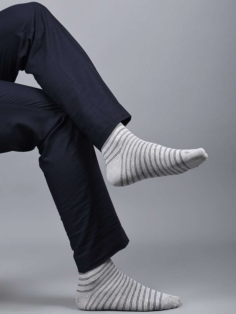 men pack of 3 ankle length socks - 21588183 -  Standard Image - 1