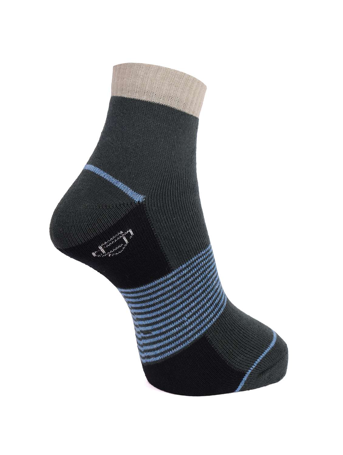 men color block ankle length socks combo - 21588462 -  Standard Image - 1