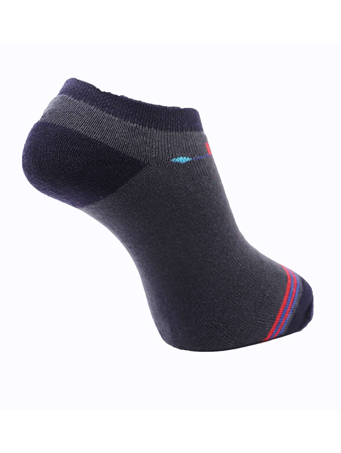 men color block ankle length socks combo - 21588467 -  Standard Image - 4