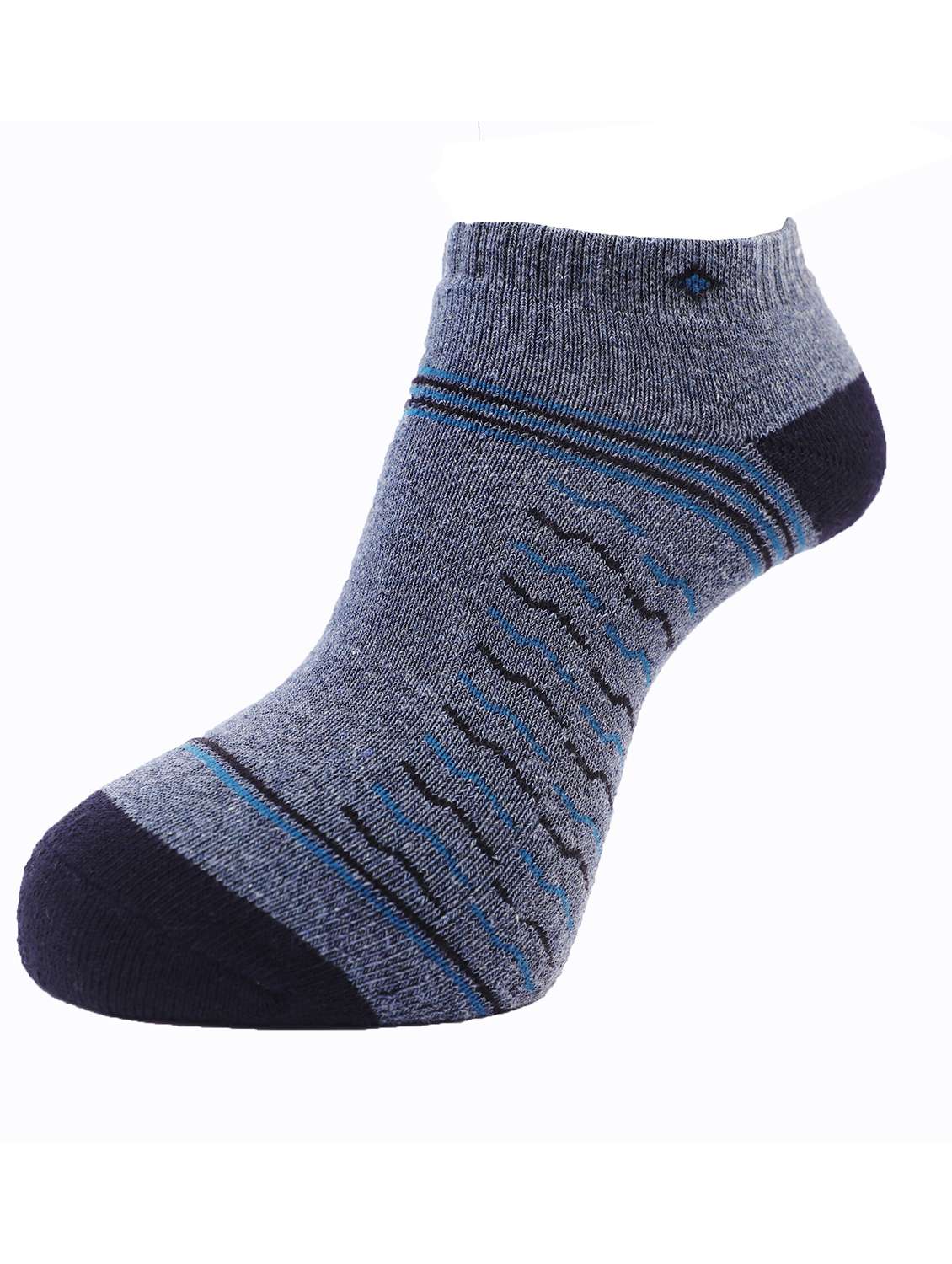 men color block ankle length socks combo - 21588475 -  Standard Image - 1