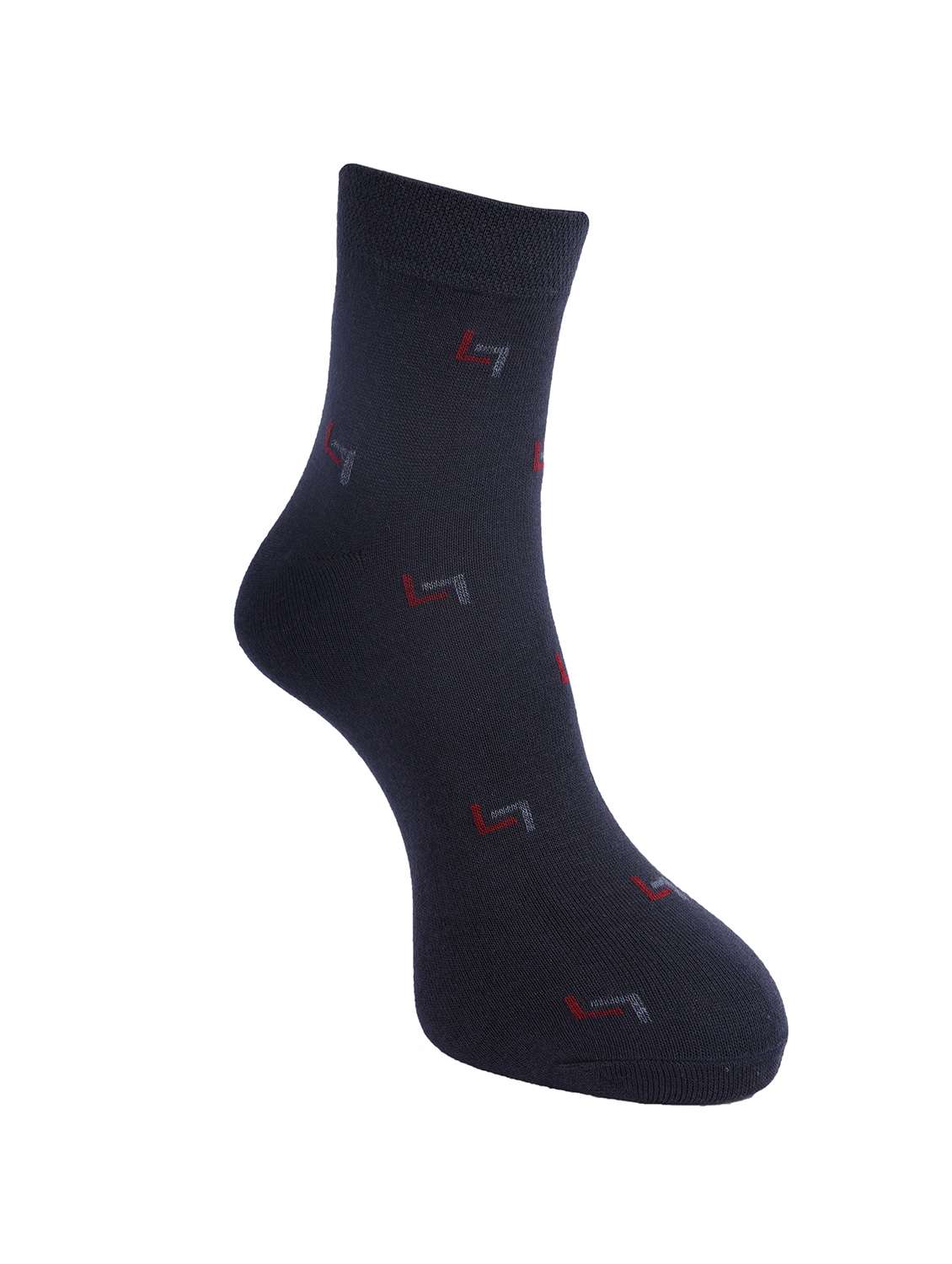 men printed ankle length socks combo - 21588497 -  Standard Image - 1