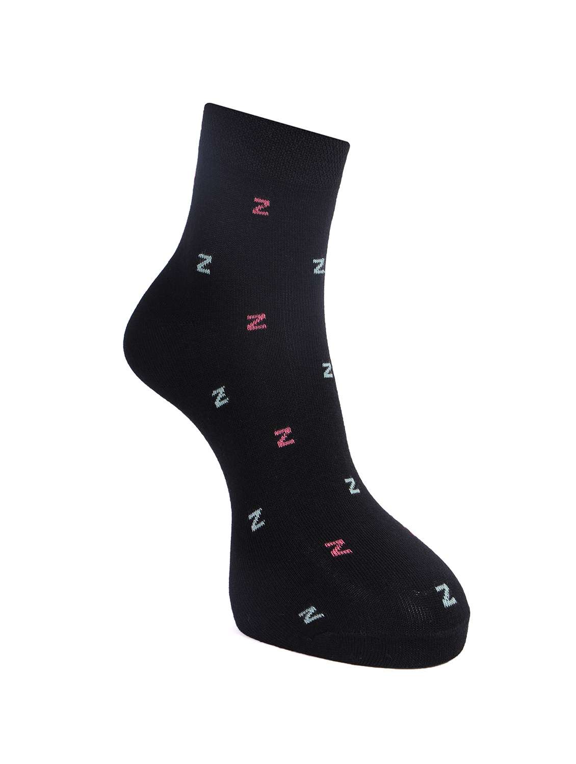 men printed ankle length socks combo - 21588503 -  Standard Image - 1