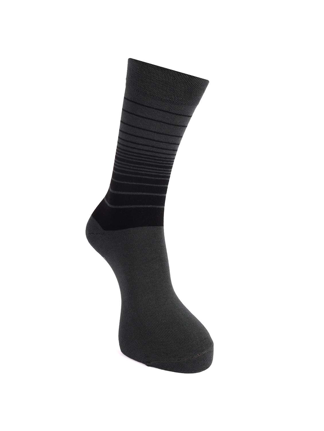 men striped above ankle length socks combo - 21588565 -  Standard Image - 1