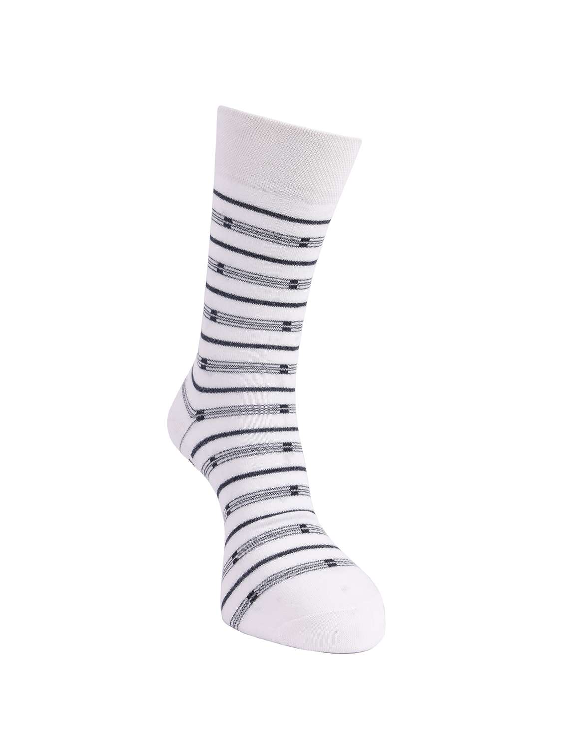 men striped above ankle length socks combo - 21588570 -  Standard Image - 1